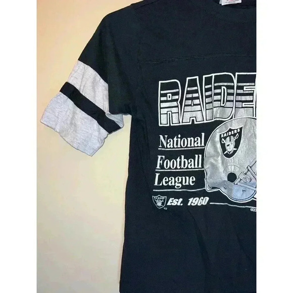 VINTAGE KIDS XL RAIDERS TEE - Picture 5 of 13